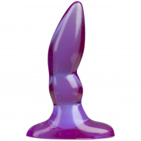 Фиолетовая анальная пробка SpectraGels Purple Anal Plug - 10 см.